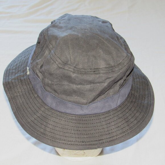 Peter Grimm Distressed Blue Wash Bucket Hat Cap One Size - Picture 2 of 5